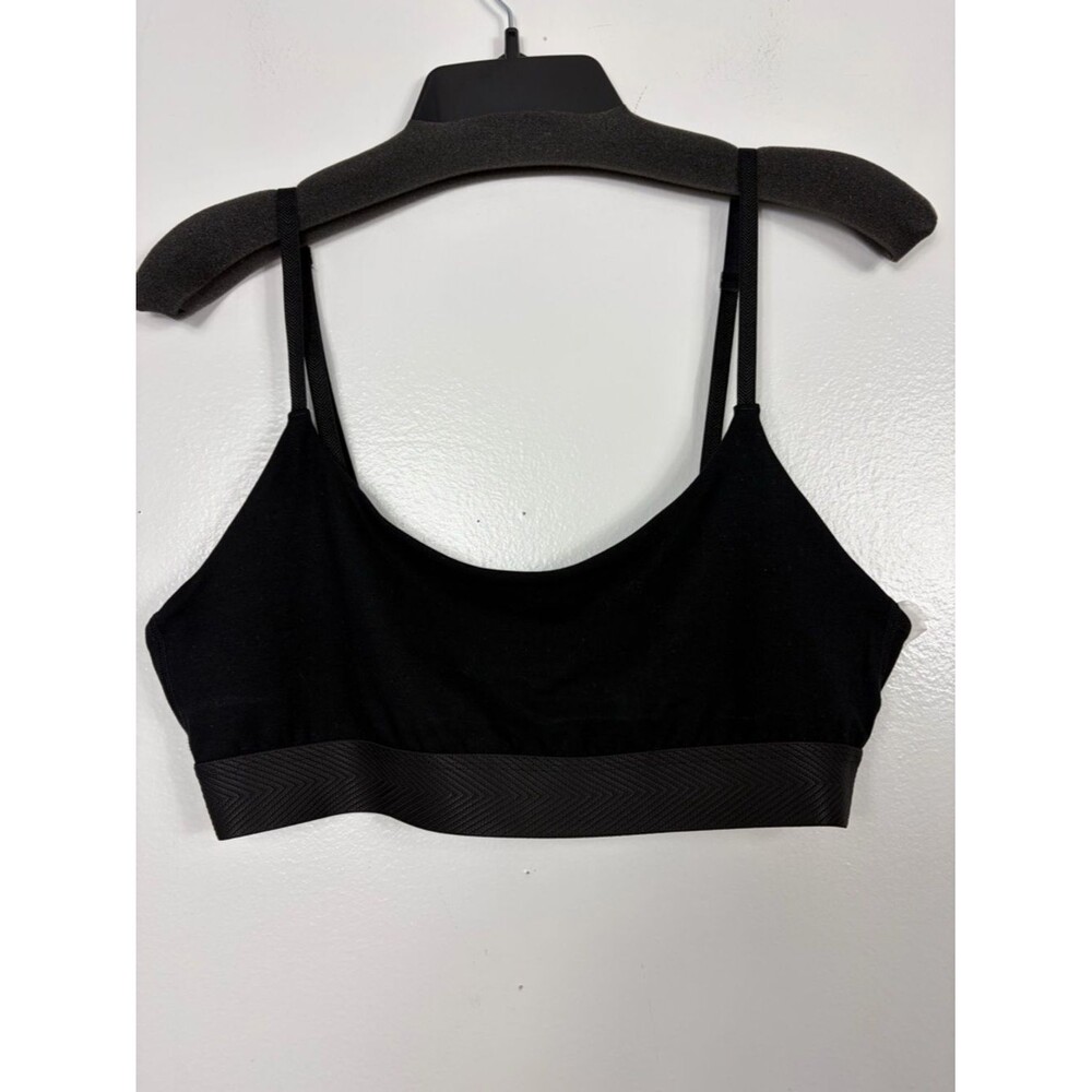 CDLP Black Seamless Scoop Bralette XL
